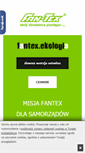 Mobile Screenshot of fantex.pl